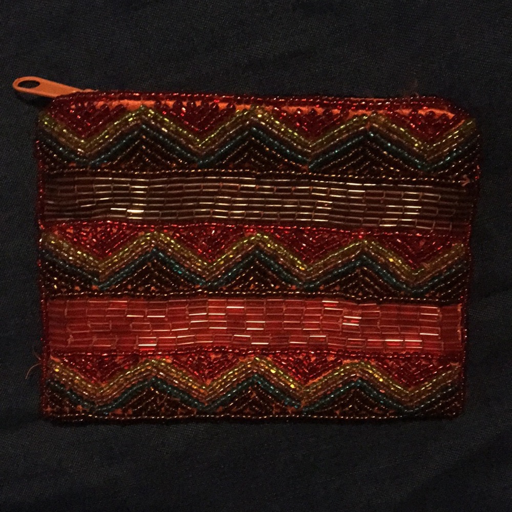 Beaded wallet - Picture 1 of 2
